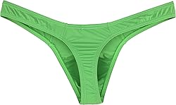 iKingsky Men's Silky Thong Sexy T-Back Mens
