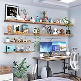 Yeabett Shelf Brackets 4 Pack Right Angle Floating Shelf Brackets 15cm 70kg view 6