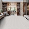 Luul Home Micro Loop Indoor Rug White 5x7 Boho Geometric Neutral Area Rugs for Living Room Soft Luxury Modern Low and High Pile Durable Stain Resistant Non-Shedding Indoor Area Carpet 5 x 7