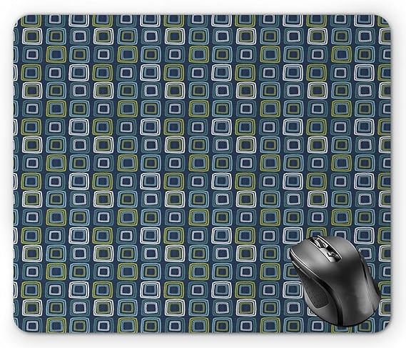 N\A Alfombrilla de ratón Retro, Enrejado Abstracto con Aspecto de