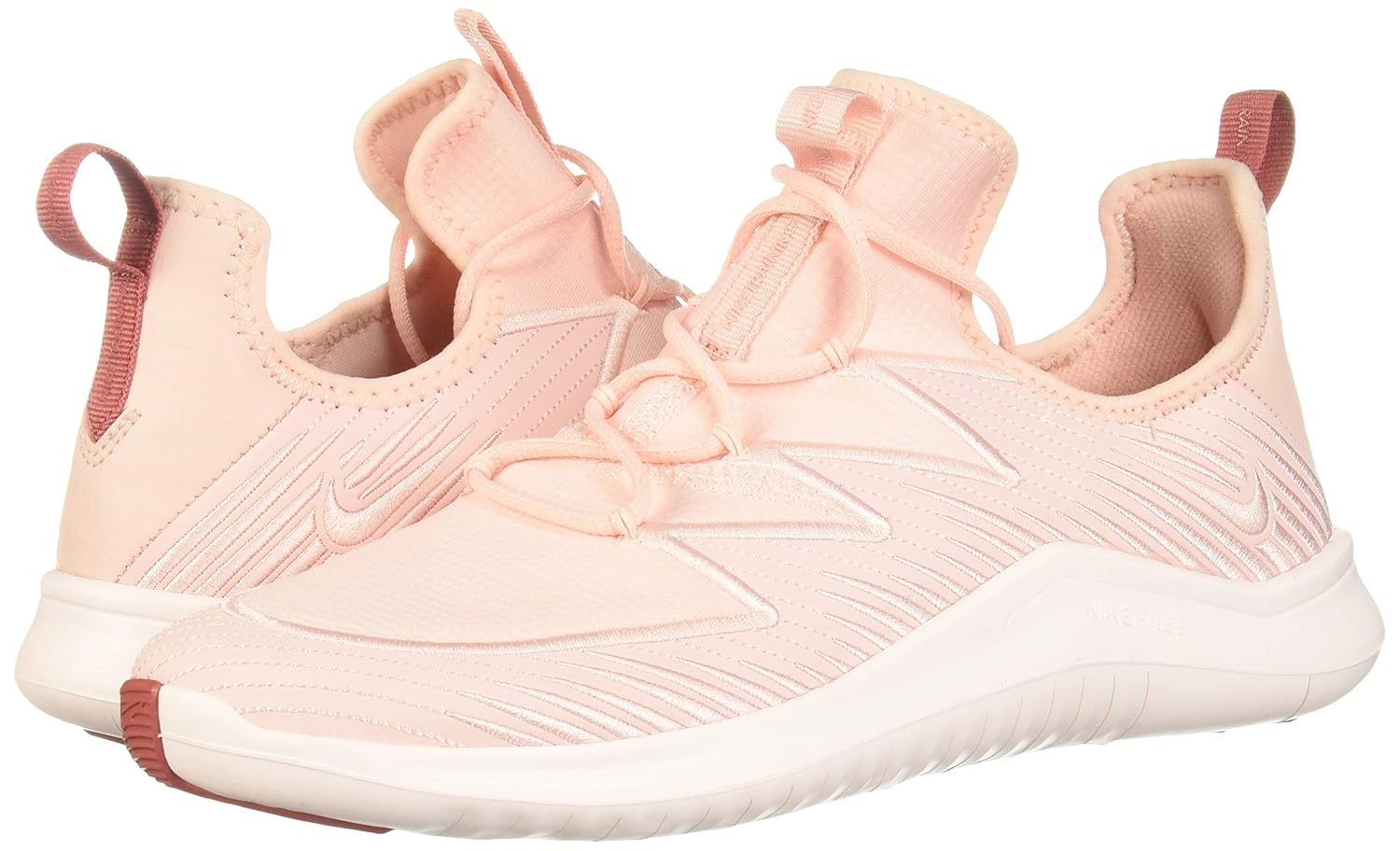 light pink workout shoes
