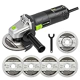 GALAX PRO Electric Angle Grinder,Equipped with 4.0