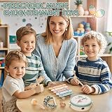 Lehoo Castle Wooden Musical Instruments Toy Set 9 Pieces Montessori view 5