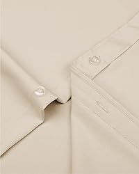 J.VER Men's Dress Shirts Solid Long Sleeve Stretch