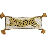 Peking Handicraft 30JBL12C22OB Chi Chi Hook Pillow, 100% Wool and Cotton