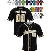Custom Baseball Jerseys - Personalized Team Uniforms for Men, Women, Boys, and Girls - Add Your Name, Number, or Logo