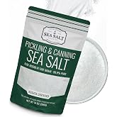 Sea Salt Superstore Pickling &amp; Curing Salt, Fine Kosher, Non-Iodized, 14 oz | For natural preserving, fine kosher salt for brining, bag