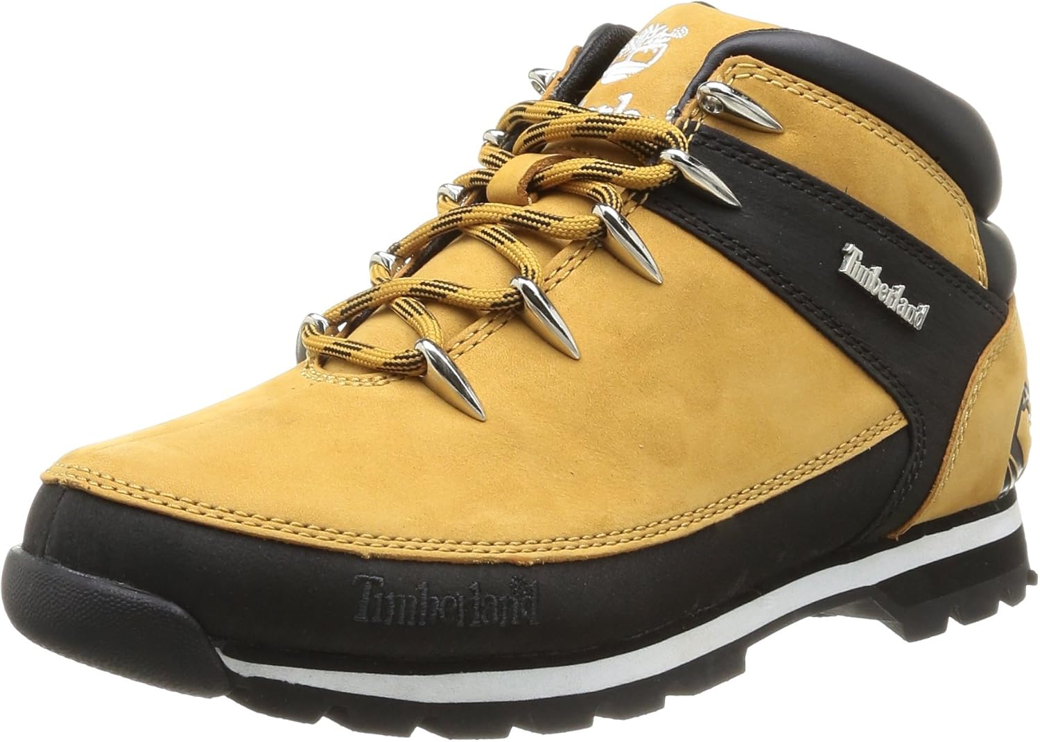 timberland men's euro sprint hiker yellow wheat