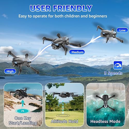 Kids And Adults Drone Drone With 1080P HD Camera For Beginners ...