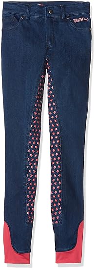 HKM Sports Equipment Bibi & Tina Reitjeans -Bibi&Tina Tohuwabohu-Silikon-Vollbesatz