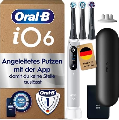 iO Series 6 Elektrische Zahnbürste, Grau