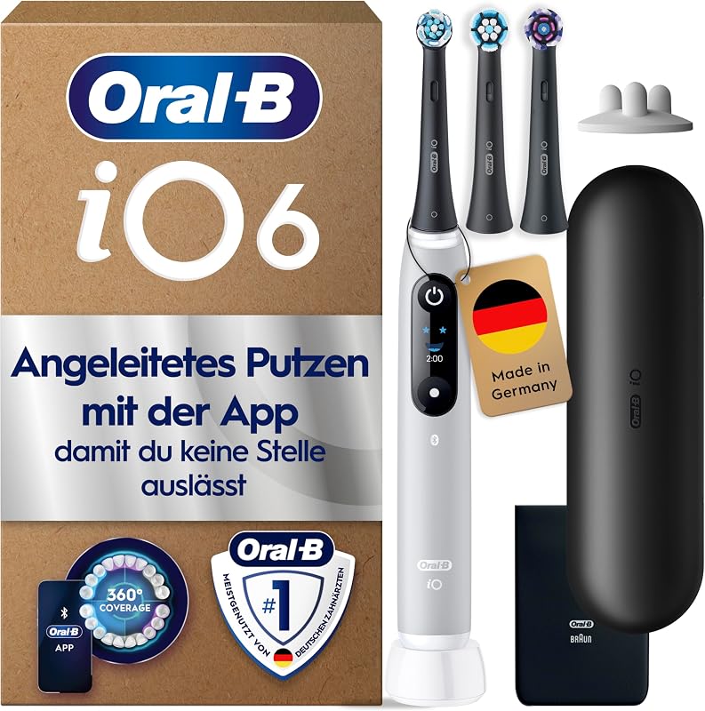 iO Series 6 Elektrische Zahnbürste, Grau