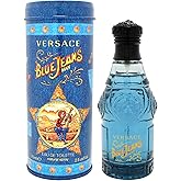 Gianni Versace Versus Blue Jeans for Men, Eau De toilette Spray, 2.5-Ounce