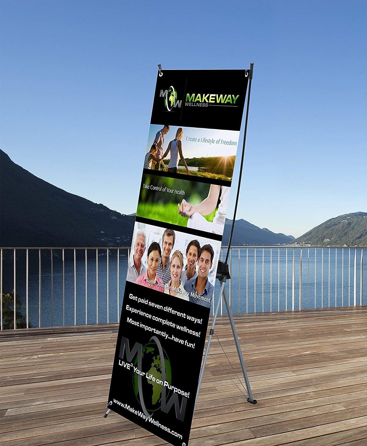 Indoor Outdoor Events With Carrying Bag Hardware Only 2 5 X 6 Ft