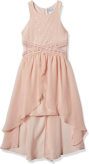 dusty blue cocktail dress