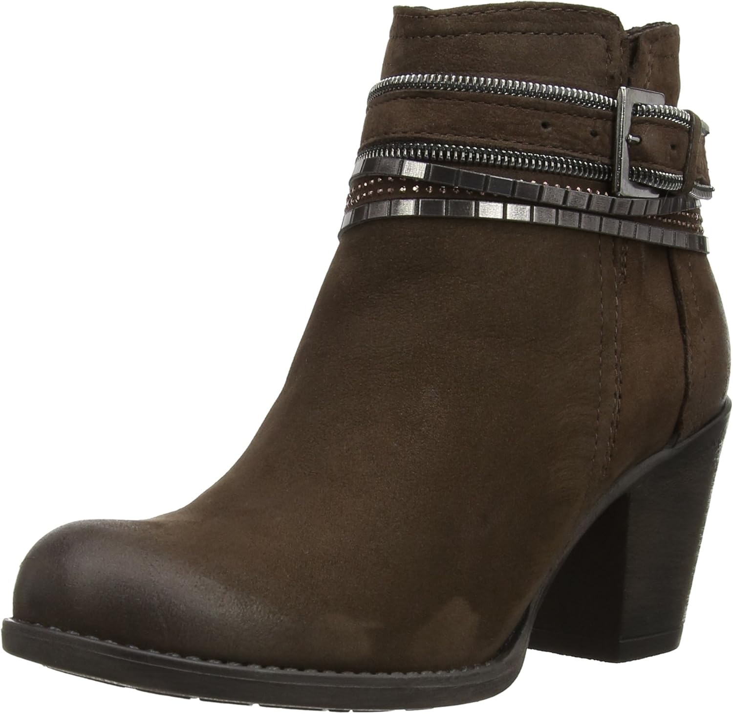 moda in pelle tan ankle boots