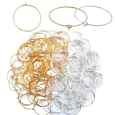 200 Pieces Wine Glass Charm Rings Silver and Cameroon Ubuy