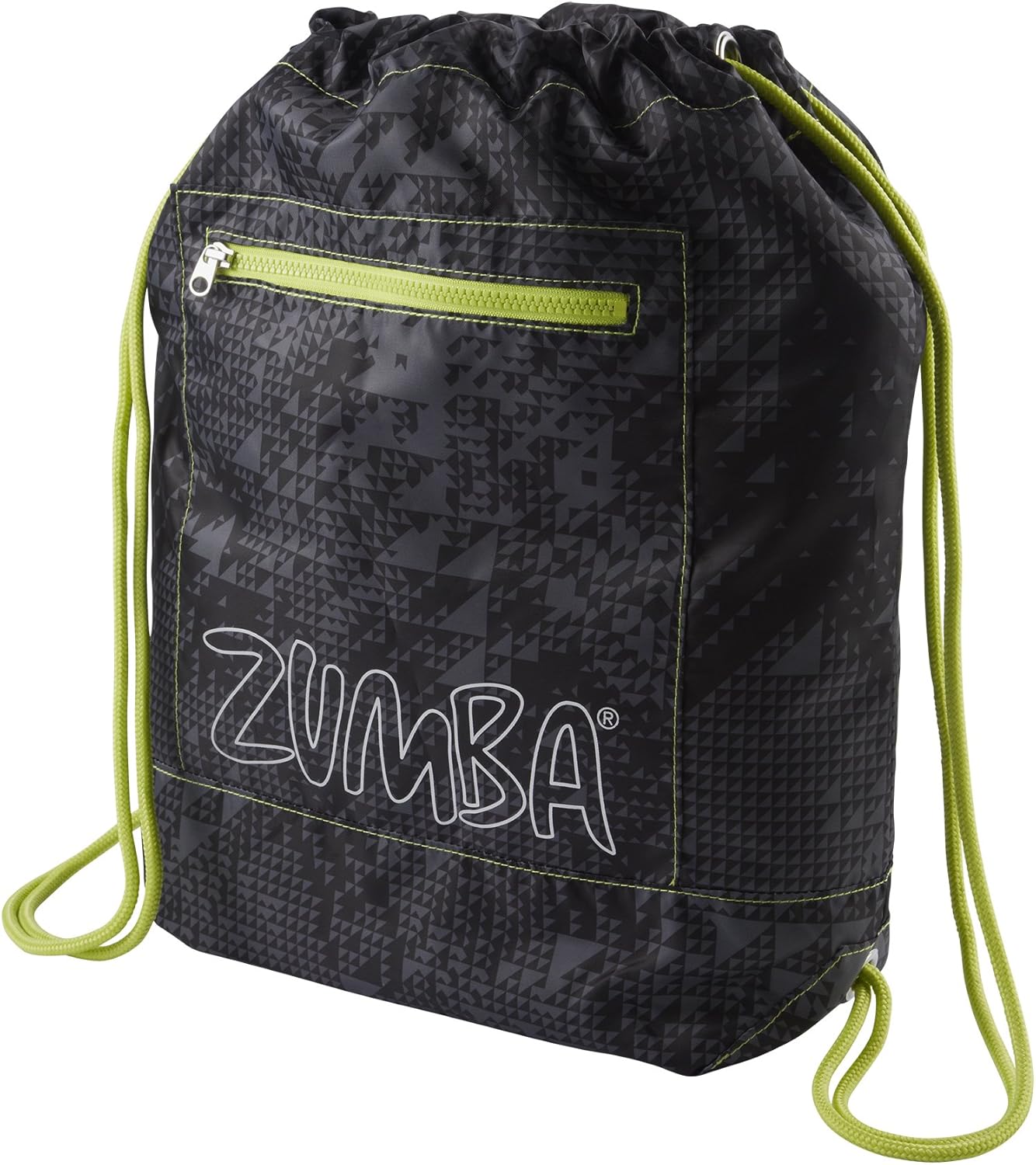 Zumba FitnessWomen's Bag TriMe Drawstring Black Sew Black Size40 x 12 x 38 cm, 18.2 Liter