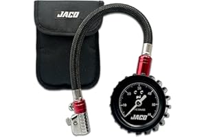 JACO SUPERIOR PRODUCTS JACO ElitePro-X Tire Pressure Gauge with Lightning Chuck (60 PSI)