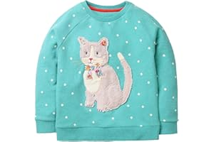 Bumeex Toddler Girl Sweatshirt Clothes Outfit,Cotton Crewneck Christmas Clothing
