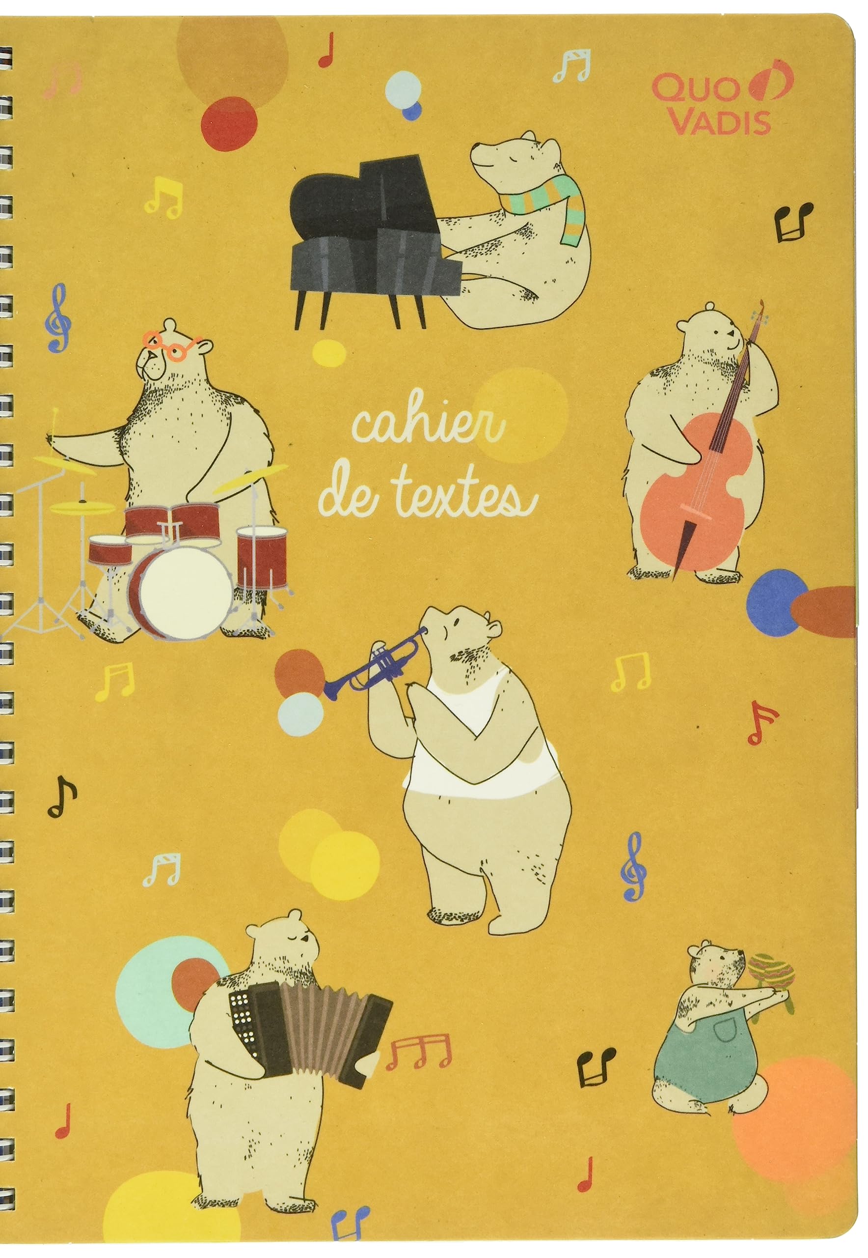 QUO VADIS - Collection: Animascot Spiral Notebook 15 x 21 cm Assorted
