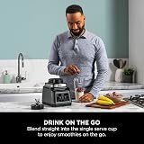 Ninja 2-in-1 Blender with Auto-IQ 1200W 2.1L Jug & 700ml Cup BN750UK view 6