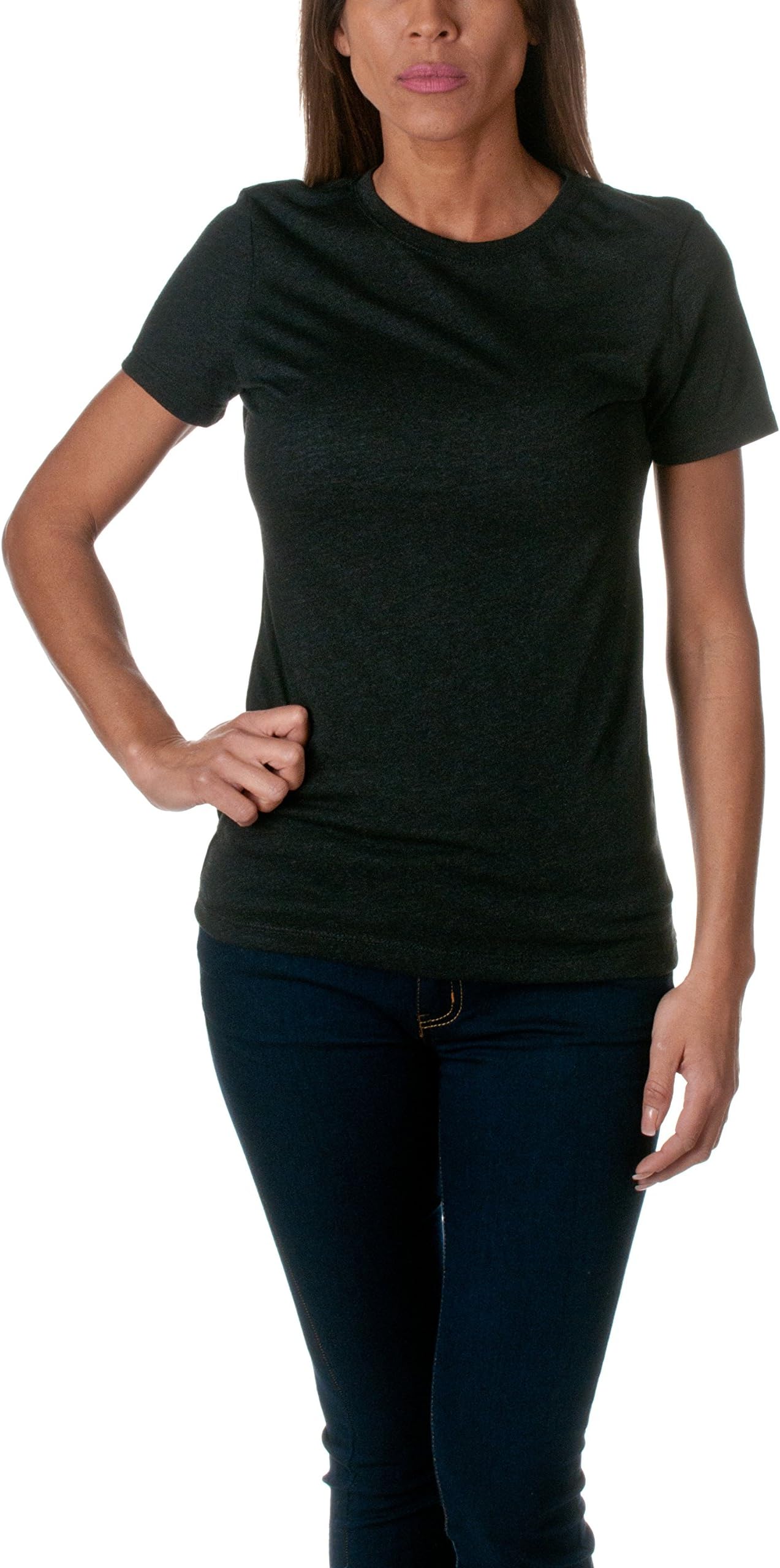 Next Level Apparel Women's 6710 Tri-Blend Crew