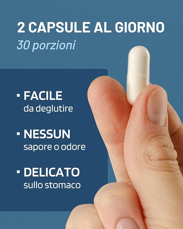 Magnesio Bisglicinato 1500mg con Vitamina B6 – Supporta Stress e Stanchezza