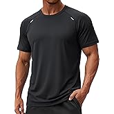 TACVASEN Men's Workout Shirts Athletic Dry Fit Mesh Short Sleeve Shirts Moisture Wicking Running Performance Gym Tee