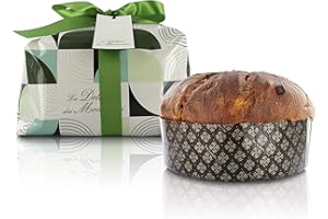 FERRARI & ARRIGHETTI Italian Panettone, Christmas Fruit Cake Baked in Milan, Traditional Recipe (2.2 lb / 35¼ oz / 1kg)