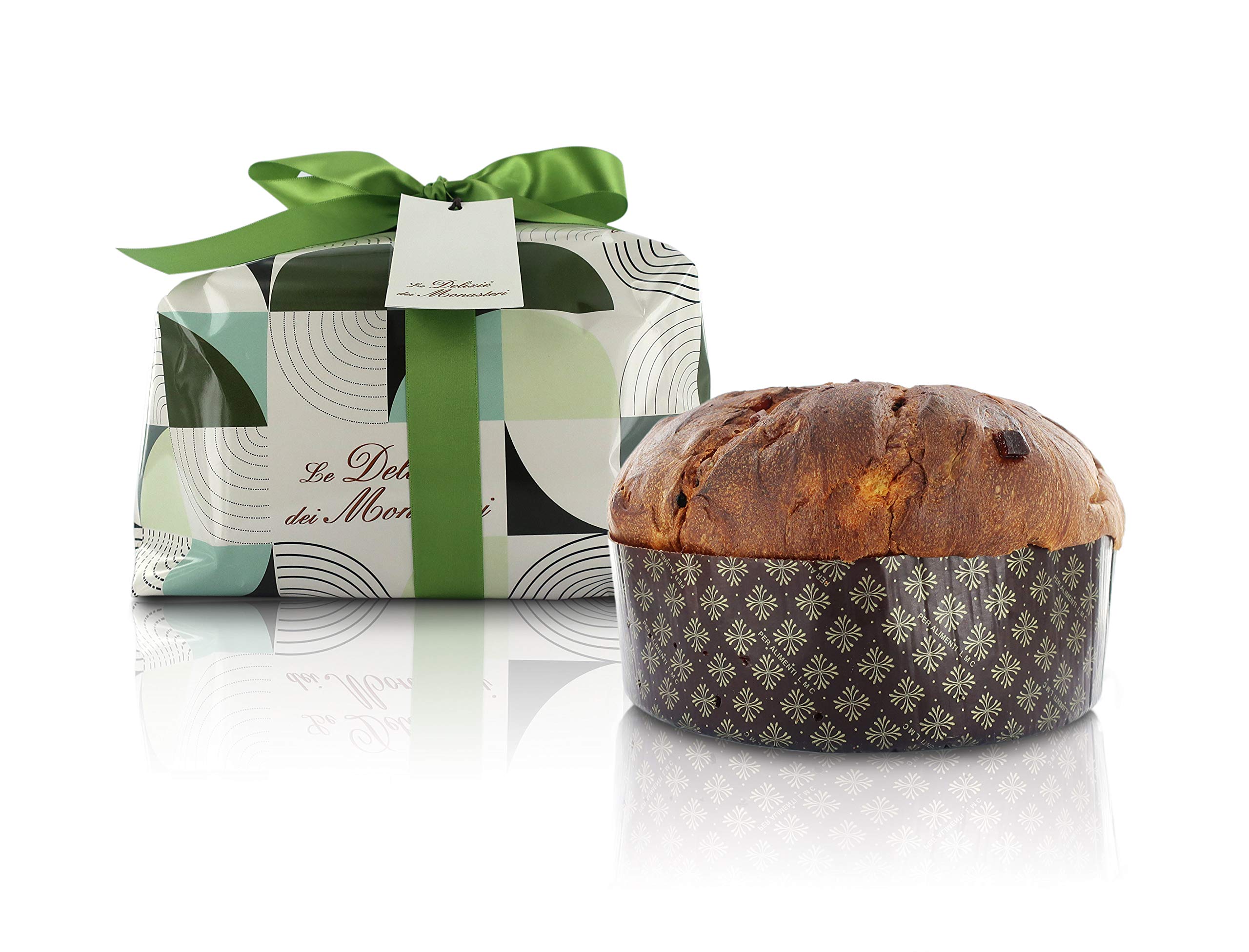 Ferrari & Arrighetti Italian Panettone, Christmas Fruit Cake Baked in Milan, Traditional Recipe (2.2 lb / 35¼ oz / 1kg)