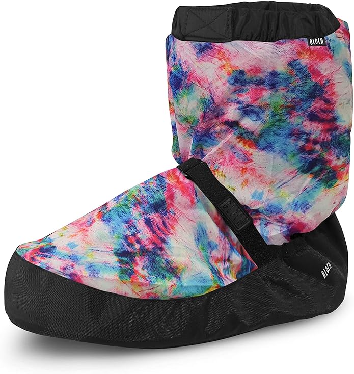 Bloch Kids Children's Warm Up Dance Boots Booties Limited Edition Tie