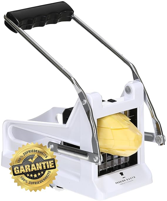 Passion Gusto Großer Pommesschneider Mateo Härterer Stahl & Verstärkter Kunststoff Dicke Steakhouse- oder dünne Holland-Pomme