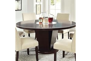 Whirltique Round Clear Table Protector 47 Inch 2mm Thick, Clear Round Table Cover Protector, Round Plastic Table Cover, Vinyl Circle Table Top Protector for Dining Room Table, Coffee Table