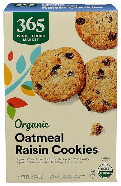 365 BY WHOLE FOODS MARKET, ORGANIC OATMEAL RAISIN...