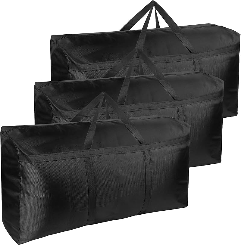 SUOHINAO 180L Large Storage Bags Clothes Moving Boxes Heavy Duty