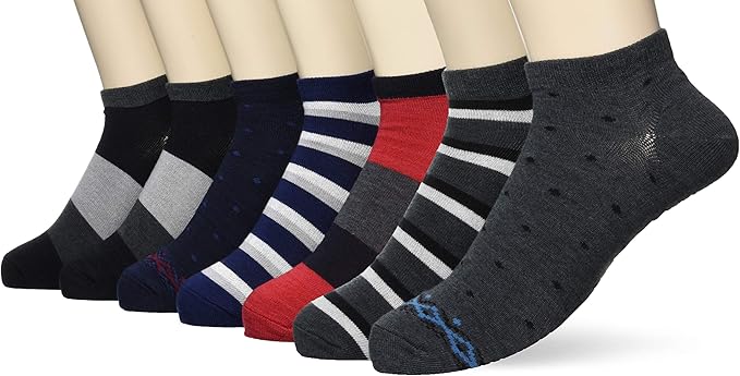 Amazon ヘンリーコットンズ ソックス アンクル丈 7足組 メンズ アソート 日本 25 27 日本サイズm相当 スポーツソックス 通販