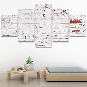 SIGNWIN 5 Panel Canvas Wall Art Modern Art...