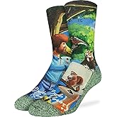 Good Luck Sock Men's Space & NASA Socks, Adult