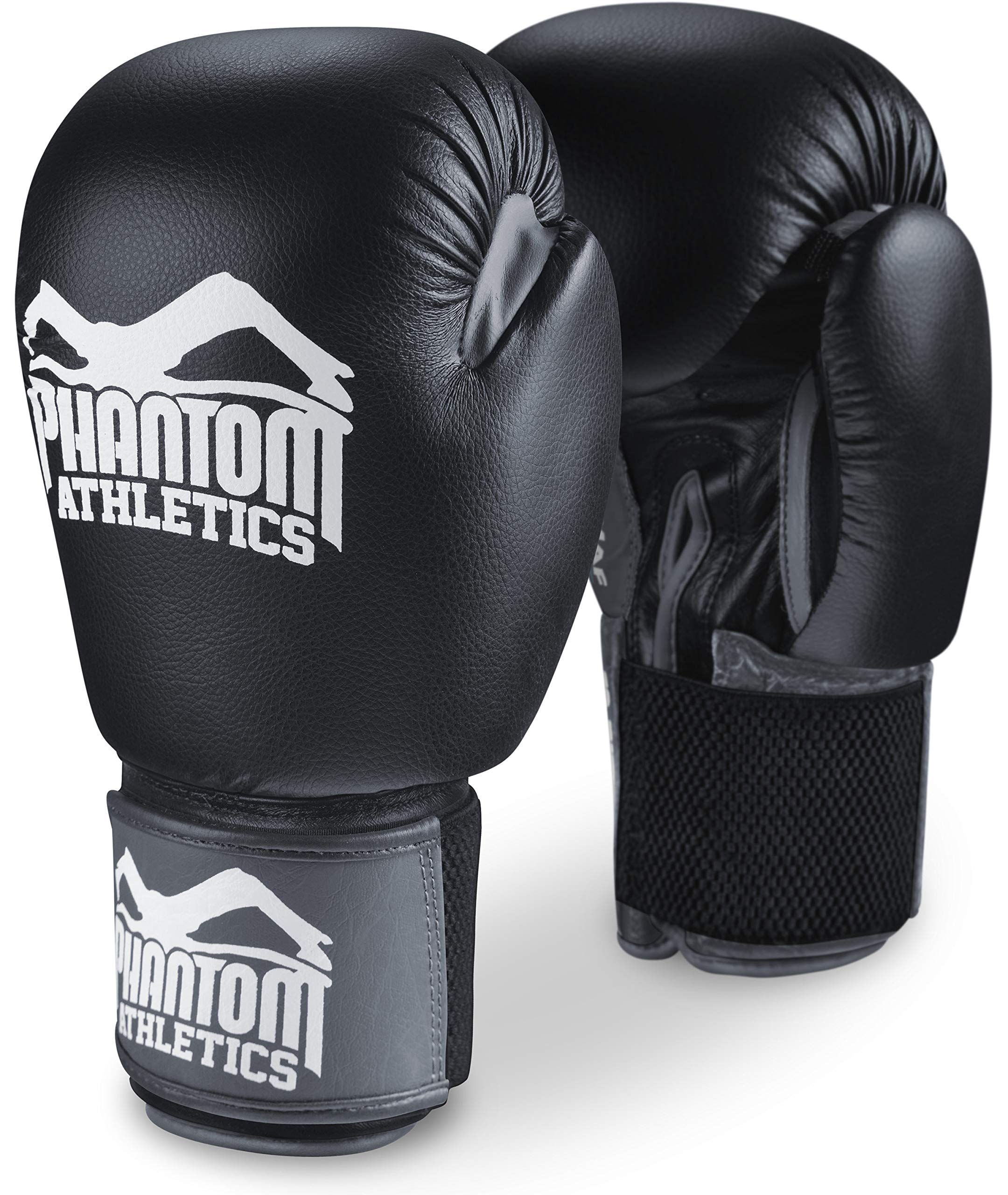 Phantom Athletics Boxing Gloves Ultra | Professional gloves for martial-arts, boxing, kickboxing, Muay Thai with elastic velcro fastener (12 oz)