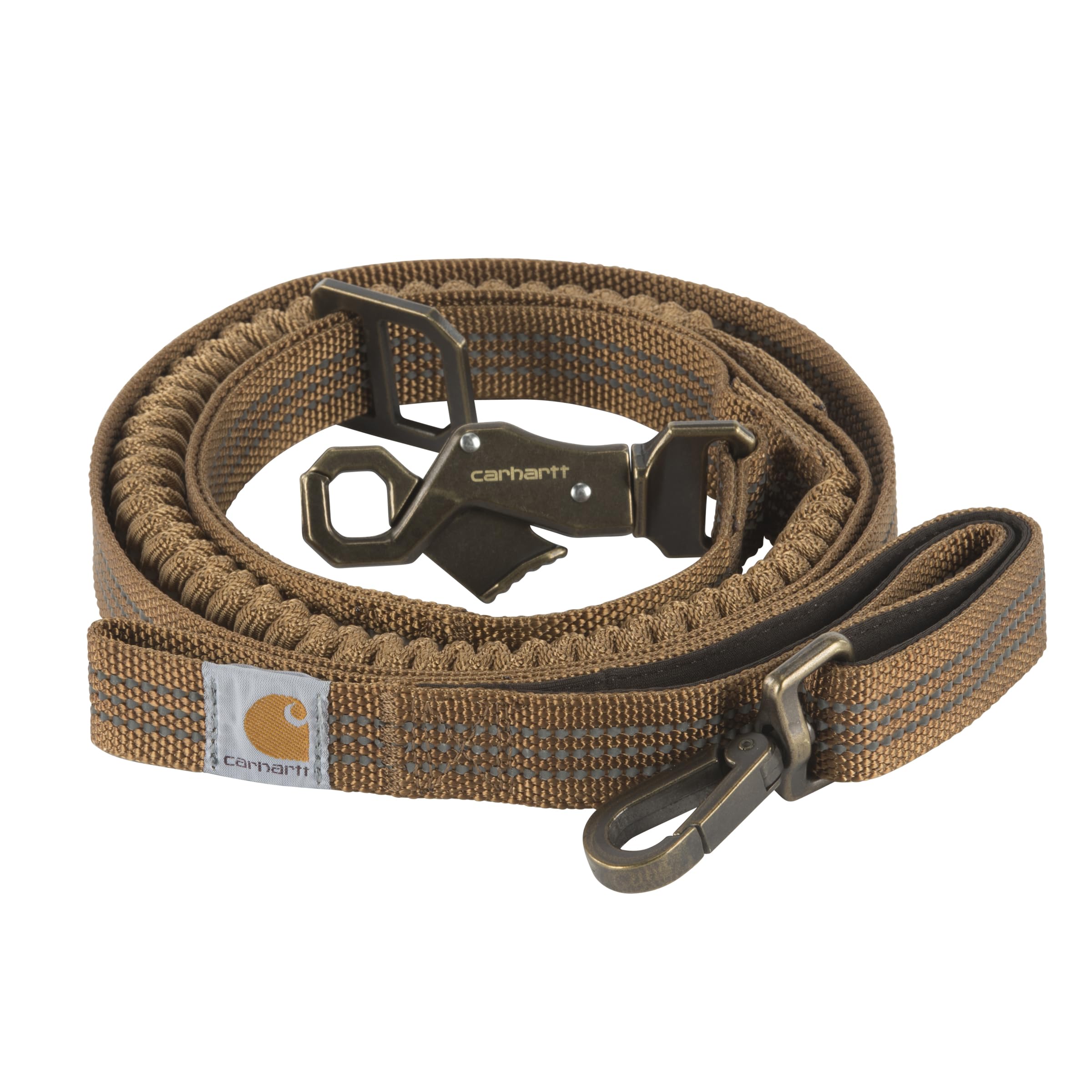 Carhartt Unisex's Shock Absorbing Leash, Carhartt Brown, 6' x 1" — image 1