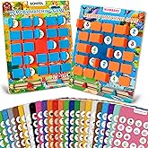 2 Pack Matching Memory Game for Kids Age 3 4 5 6 7 8 Years Old, Travel Toy for Toddlers Boys Girls, Road Trip Travel Essentials for Kids, Airplane/Car/Camping Activity, Ideal Christmas, Birthday Gifts