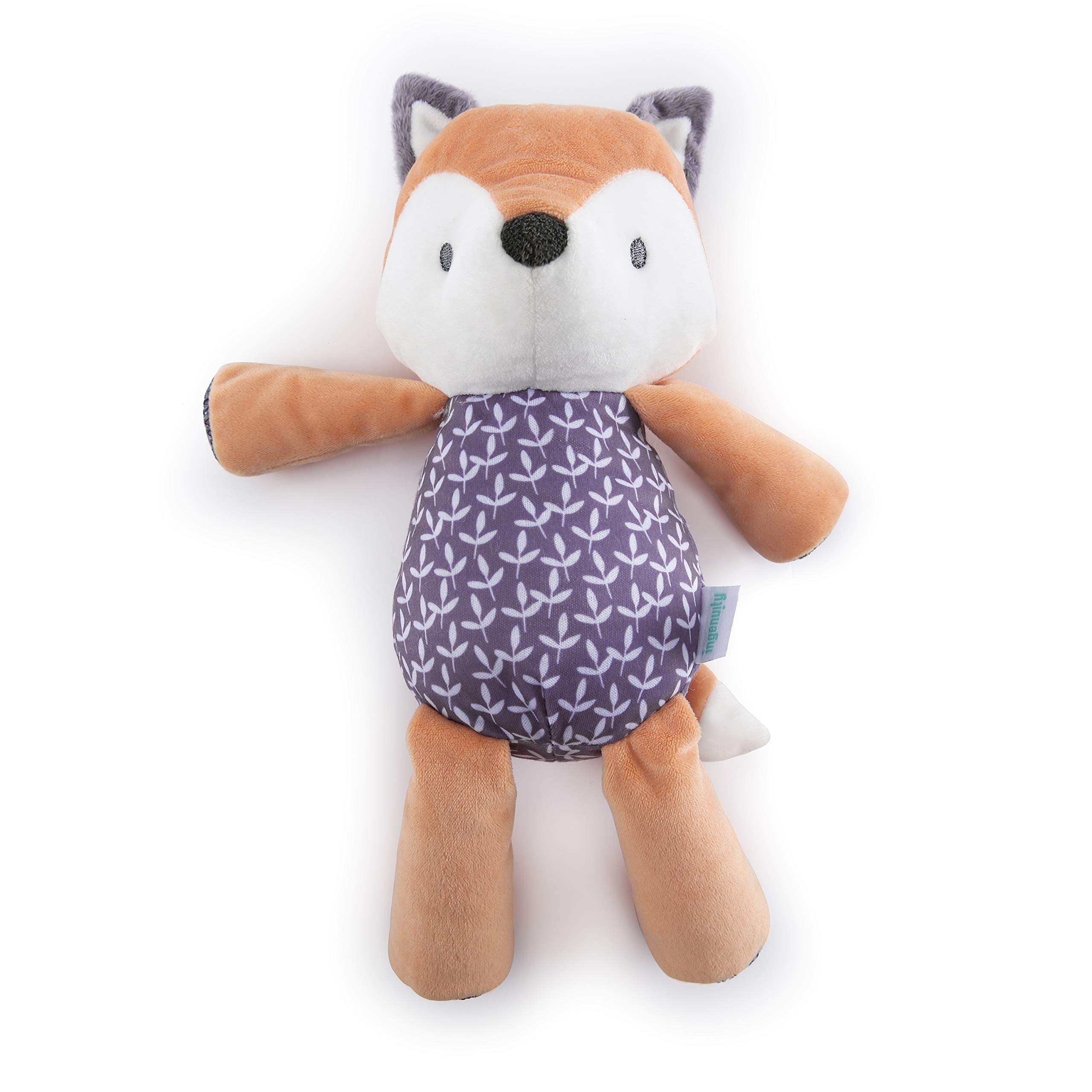 Ingenuity Premium Soft Plush Stuffed Animal Toy - Kitt the Fox, Ages Newborn +