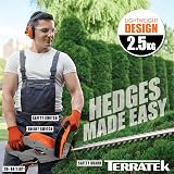 Terratek Cordless Hedge Trimmer 20V 51cm Blade 2 Batteries Charger Included view 6