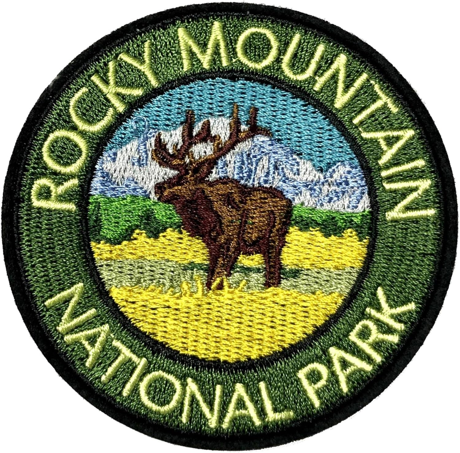 Mixed Media - Rocky Mountain National Park Patch 3