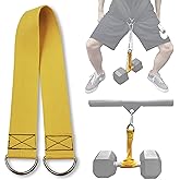J Bryant Fitness Dumbbell Loading Strap for Dip Belt Weight Plate Loading Strap Heavy Duty Weight Belt Accessories