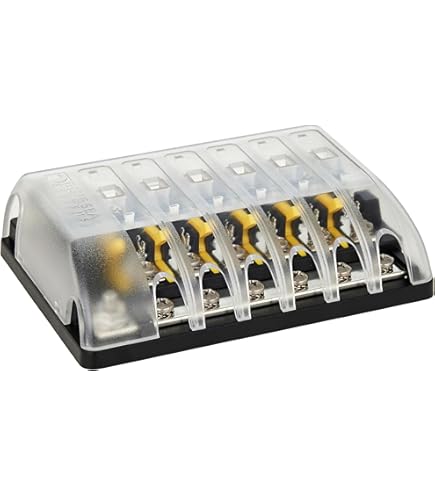 Fusibles,Porte-fusible Audio Stéréo 48V,bloc De Distribution D