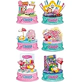 Re-Ment Kirby in Pop City Blind Box - Includes 1 of 6 Collectible Mini Figurines - Fun and Versatile Decoration