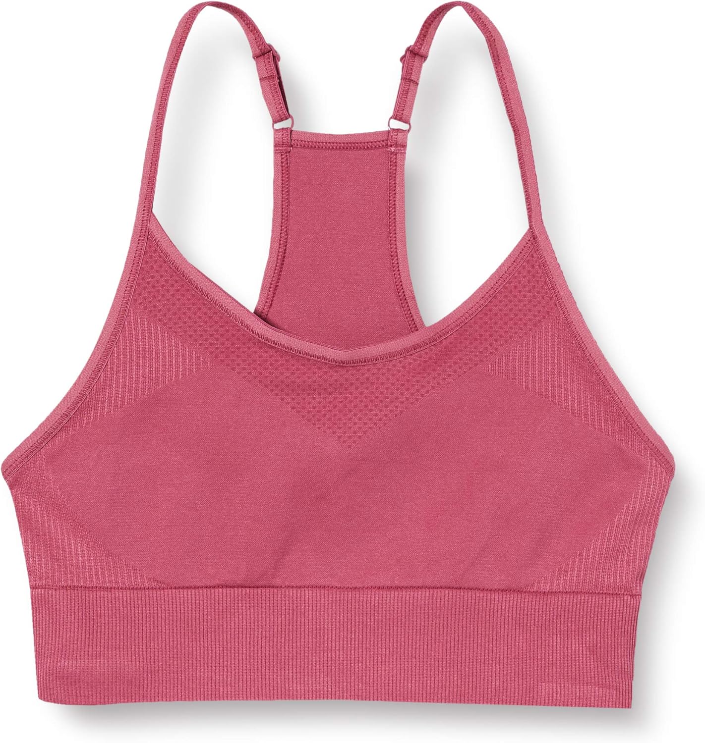  Brand - Core 10 Women's Seamless Longline Adjustable Yoga Bralette Sports Bra: Clothing