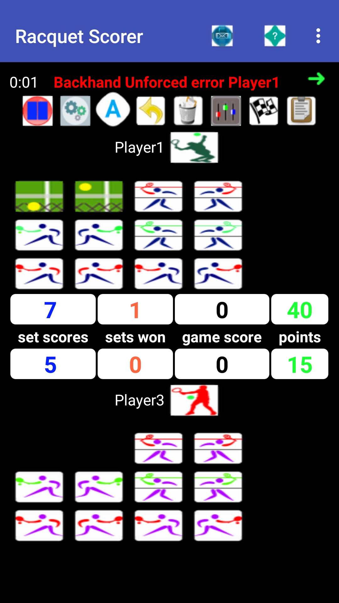 Racquet Game Scorer Pro (Tennis,Table Tennis,Badminton,PickleBall,Squash) plus online Radio, play music/videos,Sudoku,Tic-Tac-Toe games